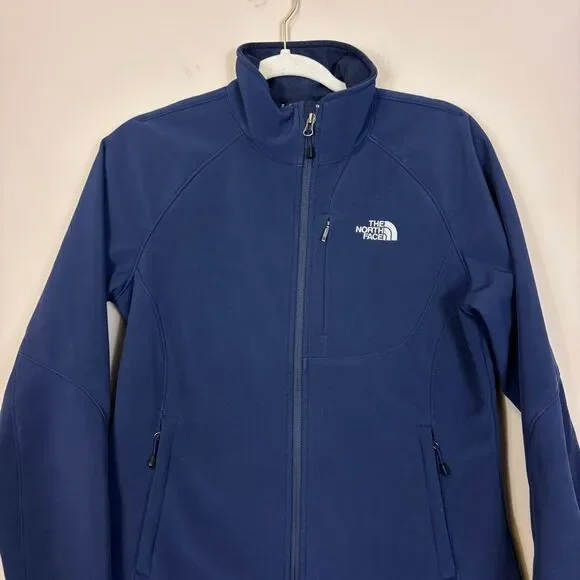 The North Face Blue Hardshell Zip Up Women's Jacket Medium - Picture 4 of 6